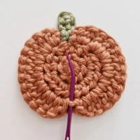 Image 2 of Pumpkin Book and Kindle sleeve Crochet Pattern