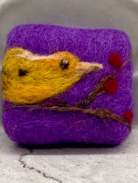 Image 1 of Yellow Bird & Berries