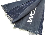Image 4 of NL Wide Leg (Shredded) Denim 