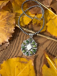 Image 1 of Sonoran Gold & White Buffalo Pendant