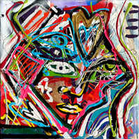 “Multicolored and Tormented Goddess of Love “