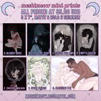 Original Work Mini Prints (VTM, DND, OCs)