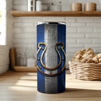 Image 1 of "Colts" 20 oz Tumbler