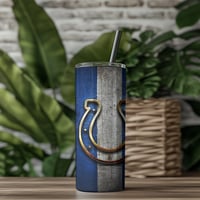 Image 3 of "Colts" 20 oz Tumbler