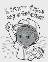 Image 2 of PRINT FORMAT: My Happy Thoughts Coloring Book for Kids: Kids Affirmation Activity.