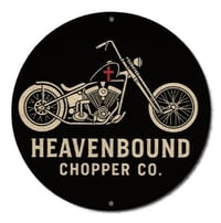 "CHOPPER" SHOP SIGN