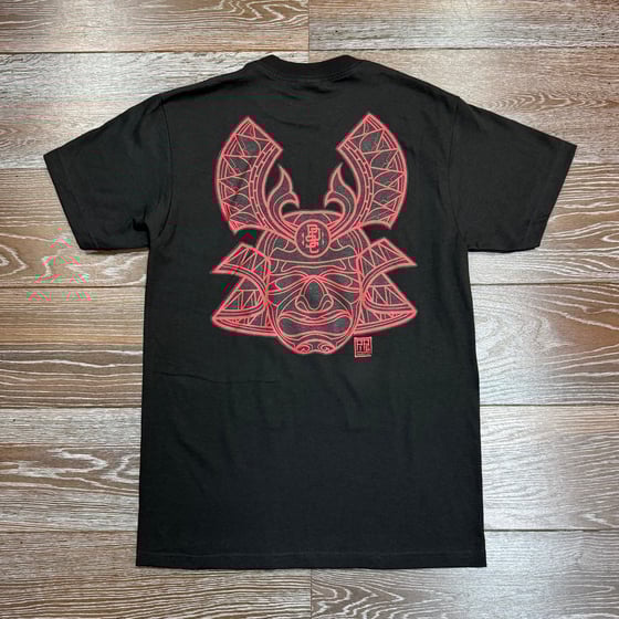 Image of SENSHI BLK-RED MEN'S T-SHIRT