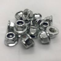 Image 2 of M6 S/S NON Serrated Nylon lock nuts - #850 - 8