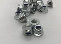 Image 3 of M6 S/S NON Serrated Nylon lock nuts - #850 - 8