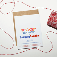 Image 3 of CHARITY FUNDRAISER | Polar Bear Holiday Card | BullyingCanada Christmas Cards | Blank Inside