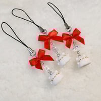 Image 1 of Ghost Gumdrop Kitty Phone Strap & Charm