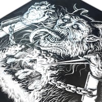 Image 2 of Black Flame of Yule - Original Artboard