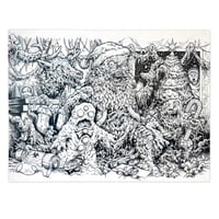 Image 1 of Mutant Christmas - Original Artboard