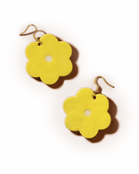 Image 1 of Flower Dangle Earrings