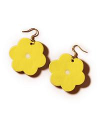 Image 2 of Flower Dangle Earrings