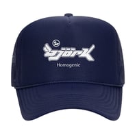 Image 2 of Bjork homogenic circle logo trucker hat bjork cap