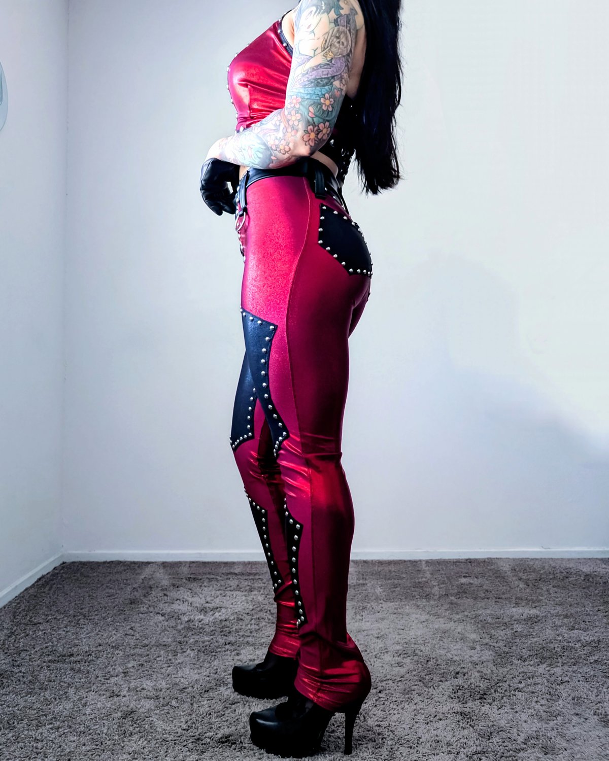 Volcano Red Armor Pants