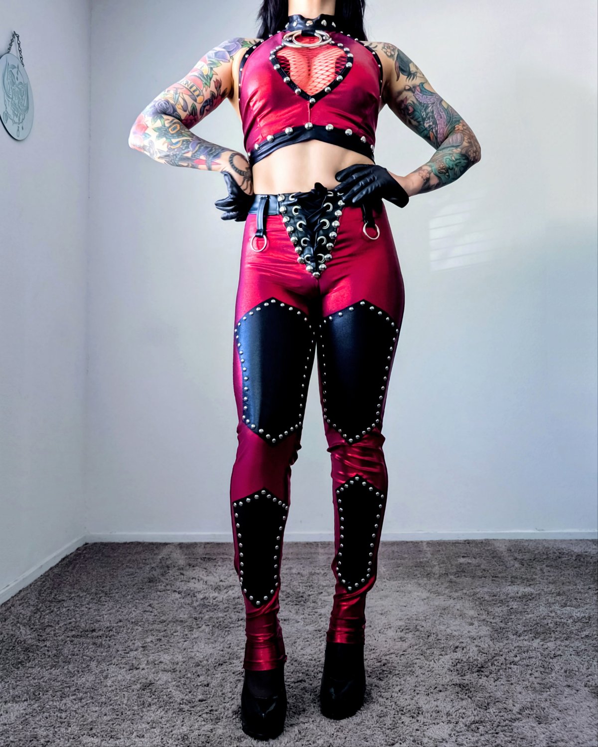 Volcano Red Armor Pants