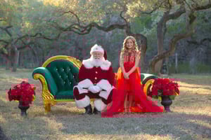 Image of 11/23/25: Christmas 47 - Outdoor Santa (TRADITIONAL SUIT)