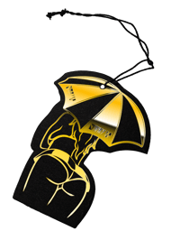 Image 1 of Umbrella Girl Air Freshener - 24K Gold (Limit:50)