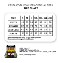 Image 5 of Pesta Kopi Ipoh 2025 Official Tees
