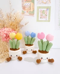 Image 2 of Jellycat-Inspired Tulips Pot