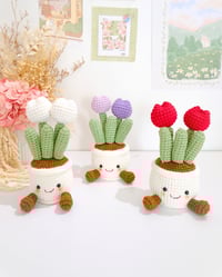 Image 3 of Jellycat-Inspired Tulips Pot