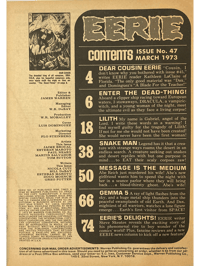 Image 2 of Eerie horror comic (April 1973) #47