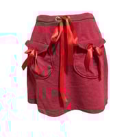 Image 1 of Crimson Ribbon Skirt