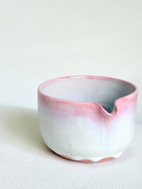 Image 3 of Cherry Blossom Matcha Bowl - Pink Aura, Large