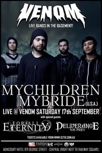 Image of MyChildren MyBride @ Venom Nightclub, Sydney