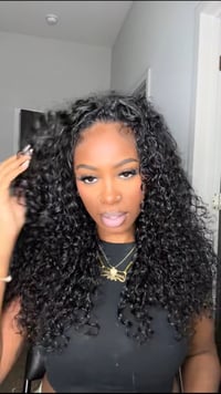 18 Inch Deep Wave Half Wig