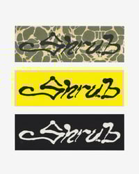 Image 2 of SHRUB LOGO STICKER PACK