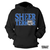 Image of SHEER TERROR "Logo with Alpha Dog in Letters" Hoodie