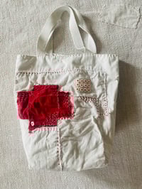 Image 4 of red cross bucket bag