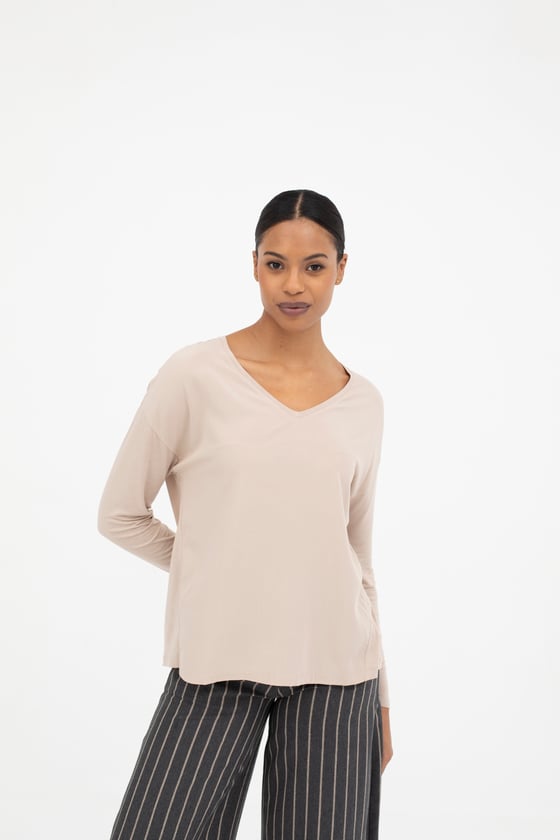 Image of Camiseta Westend beig, Mus &Bombon