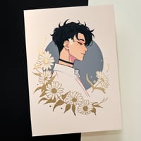 Image 1 of Min Daisies with GOLD FOIL