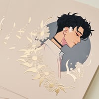 Image 5 of Min Daisies with GOLD FOIL