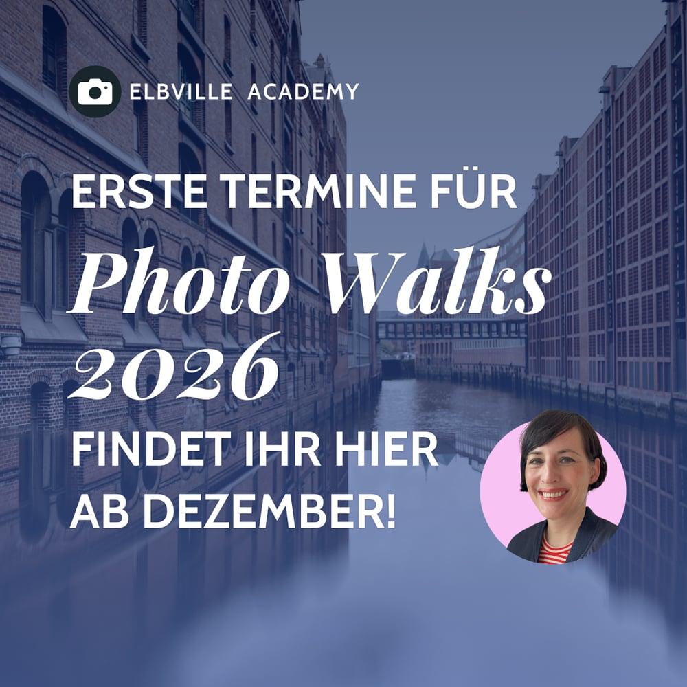 Ab Dezember: Neue Termine für Photo Walks im Frühjahr 2026