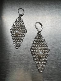 Image 2 of XYZ Earrings 925 Sterling Silver