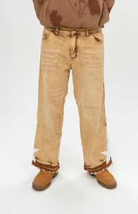 Image 3 of Stardust Beige Bootcut Denim