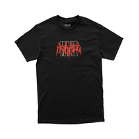 Image 1 of LOST t-shirt / red & wheat print