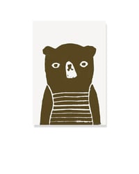 Image 1 of Illustration Bear TED AND TONE, papier recyclé