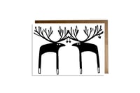 "Festive Reindeer" Card