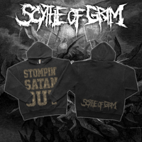 *PRE-ORDER*  Scythe Of Grim - “Stompin’ Satan Out” Hoodie