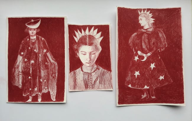 Lucky star ~ Original drawing