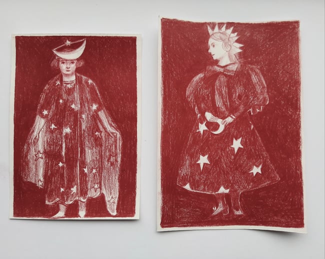 Lucky star ~ Original drawing