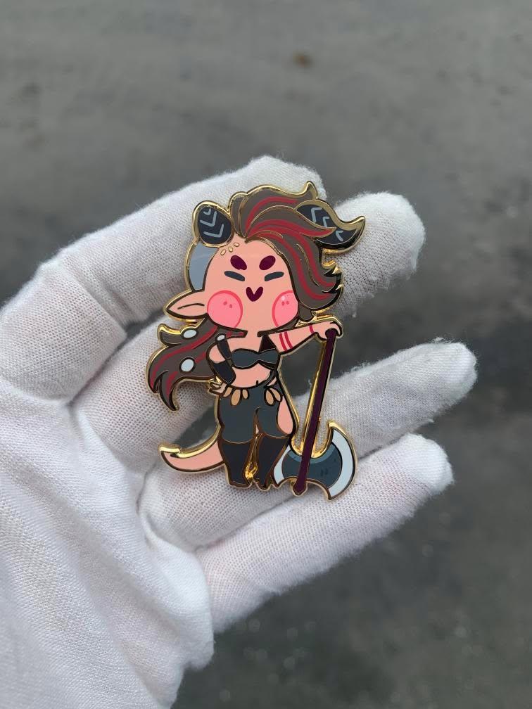 Image of Lady Cerberus Fiery Friend 