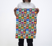 Image 3 of Katmai Brown Bear Pop Art Grazer Tea Towel