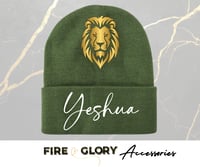 Image 2 of Yeshua - Custom Beanie - Christian FaithWear | Custom Apparel